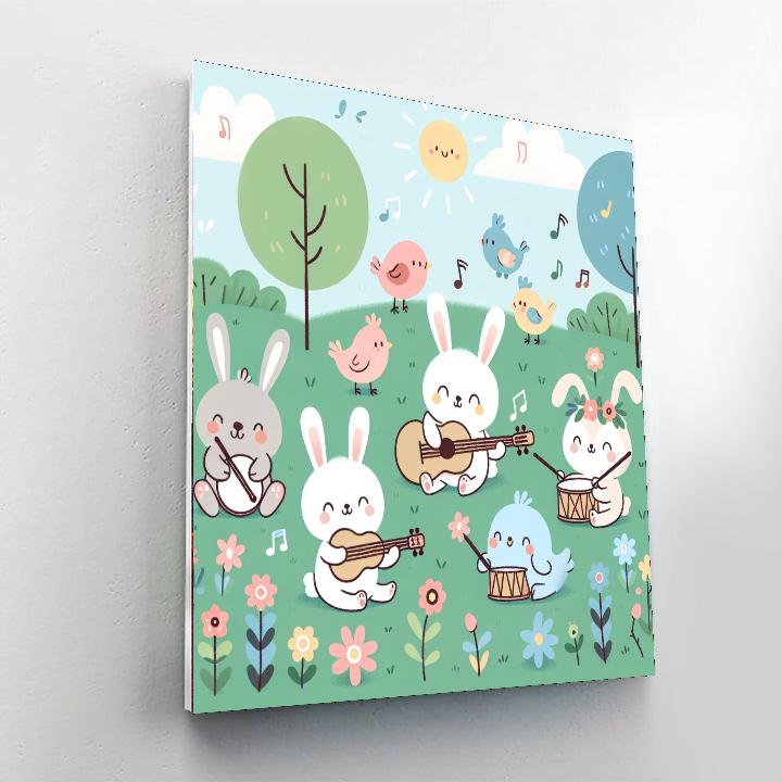 Melody Meadow Number Painting