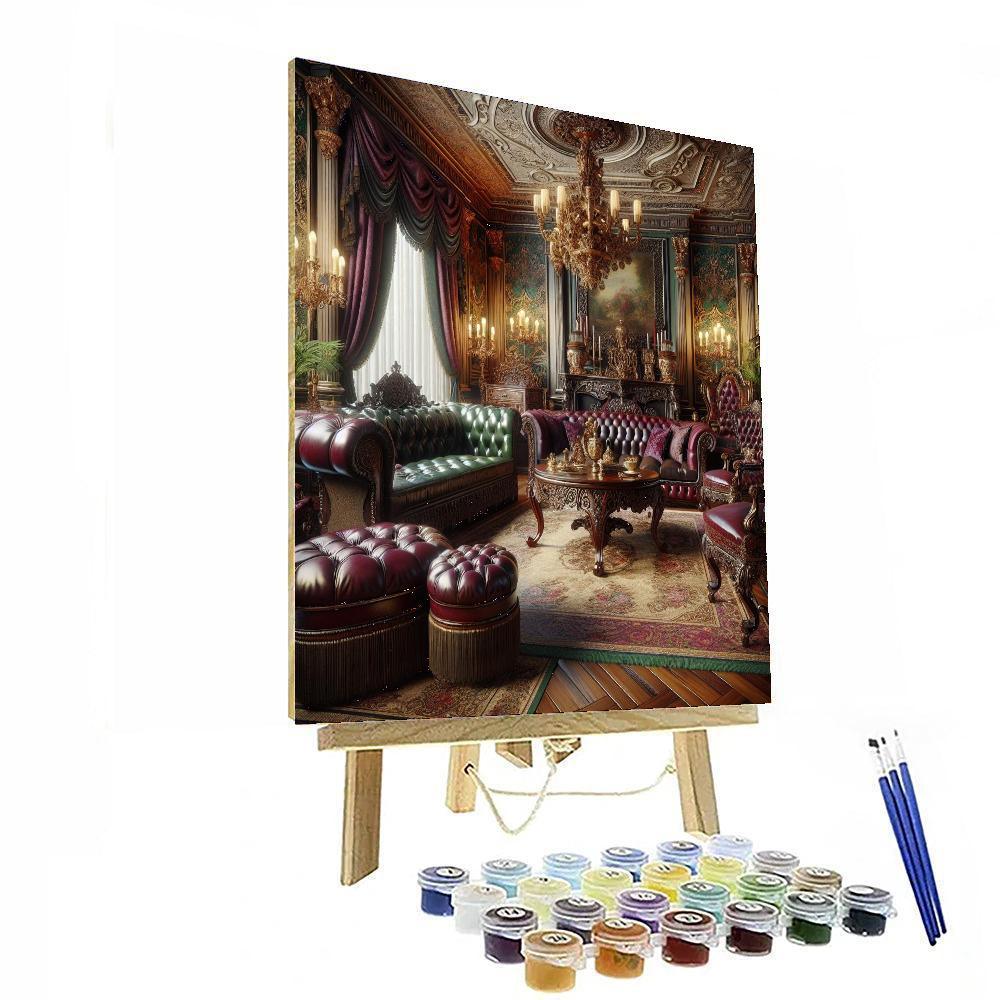 Refined Victorian Elegance Paint By Numbers