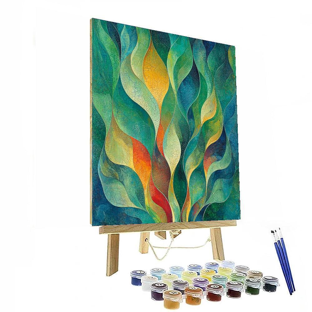 Max Ernst Inspired Mystical Flora Of The Imagination  Paint By Numbers Art