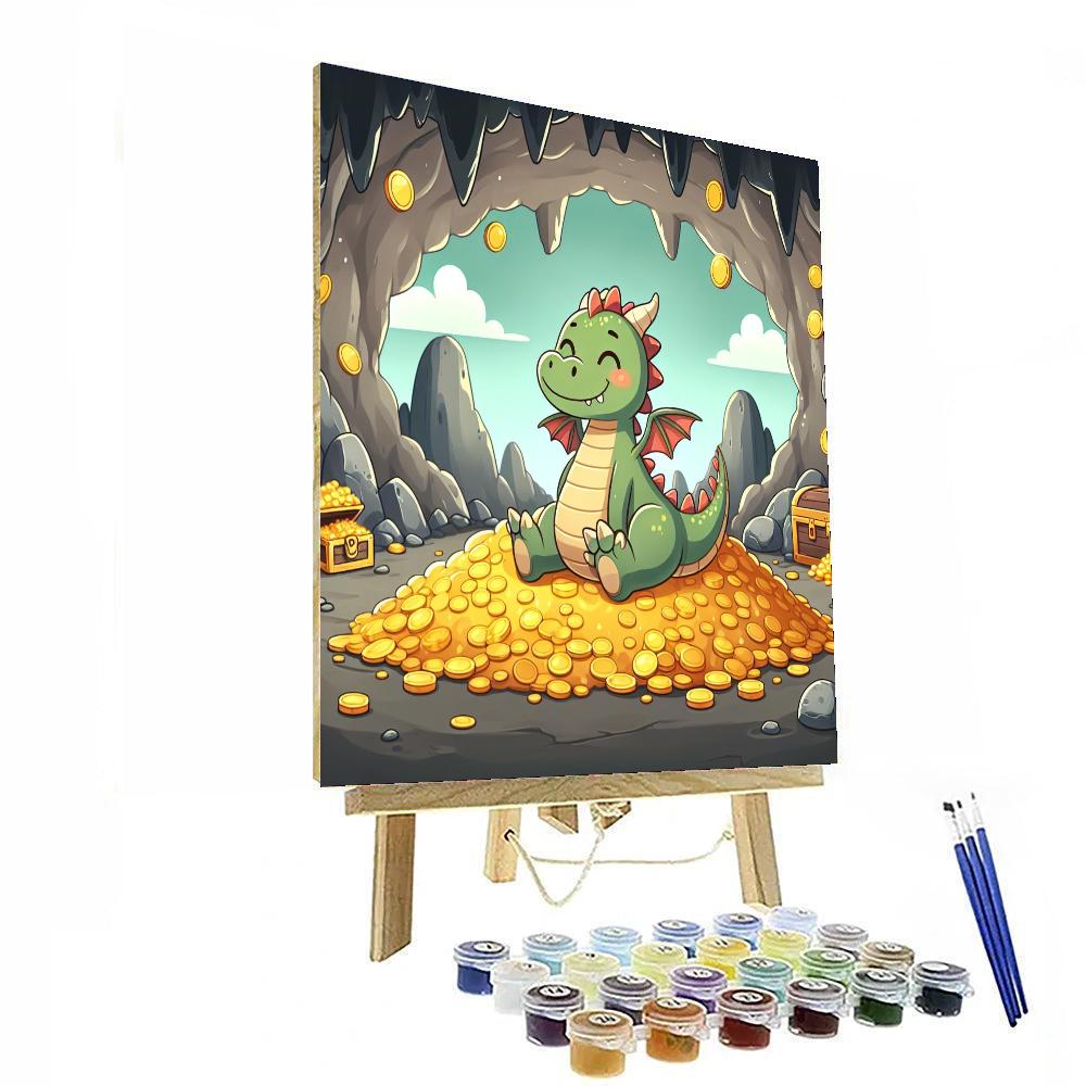 Magic Dragon's Lair Paint By Color