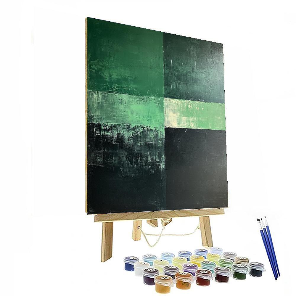 Mark Rothko Inspired Harmony Of Shadows  Paint By Numbers Art