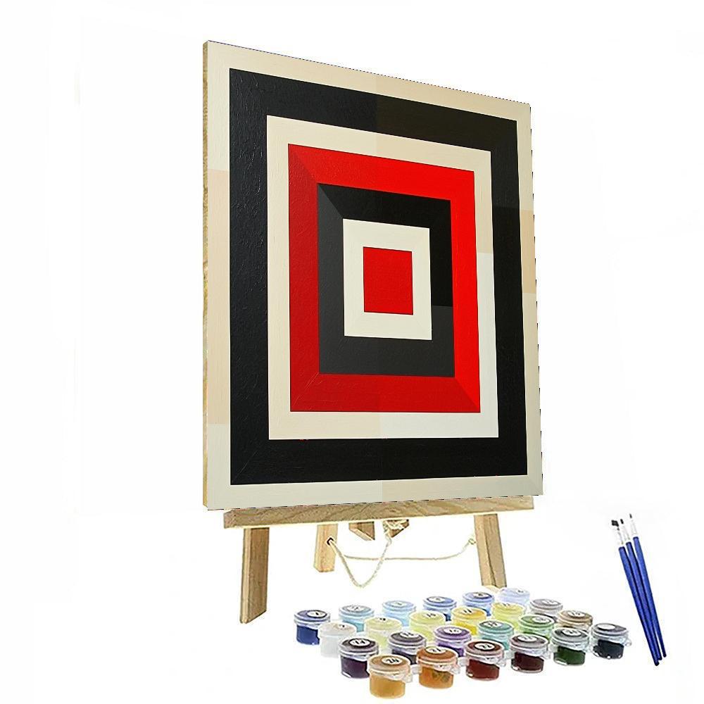 Kazimir Malevich Inspired Simplicity In Balance  Paint By Color