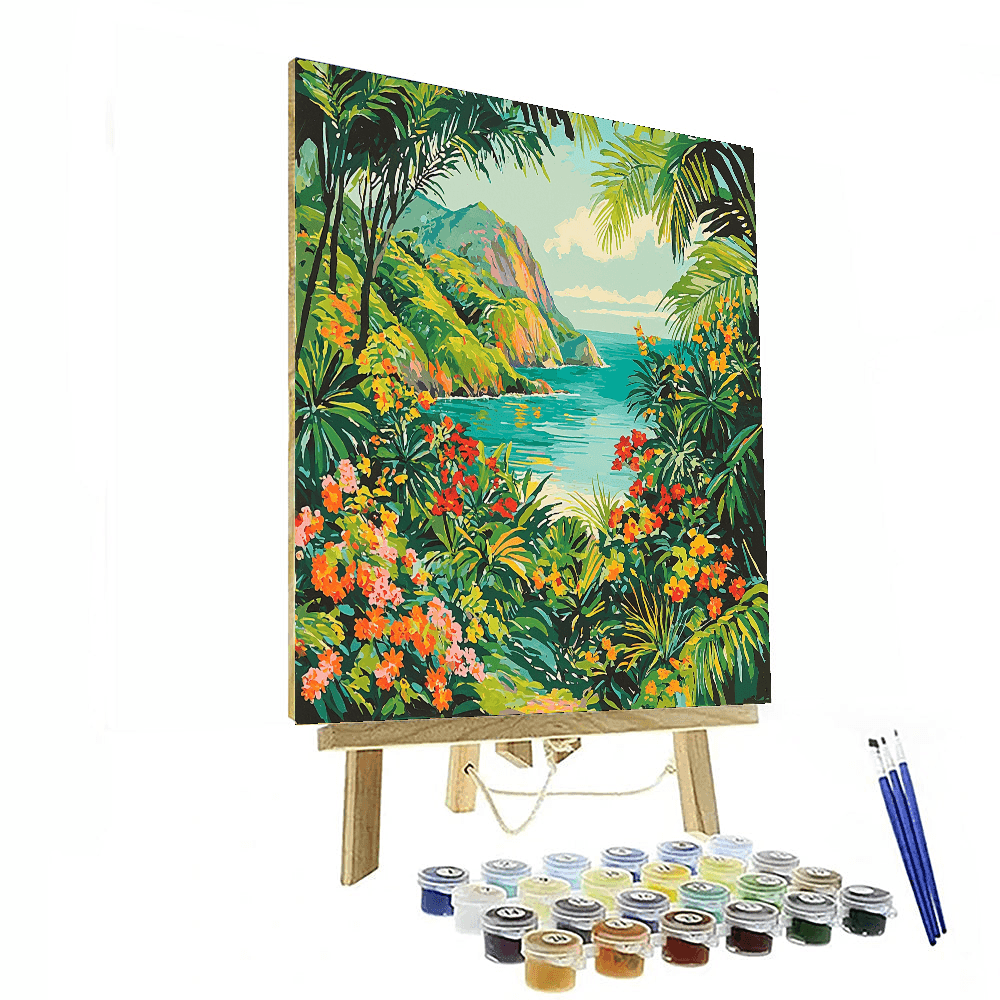 Paul Gauguin Inspired Gauguin's Tropical Escape  Painting By Numbers Kit