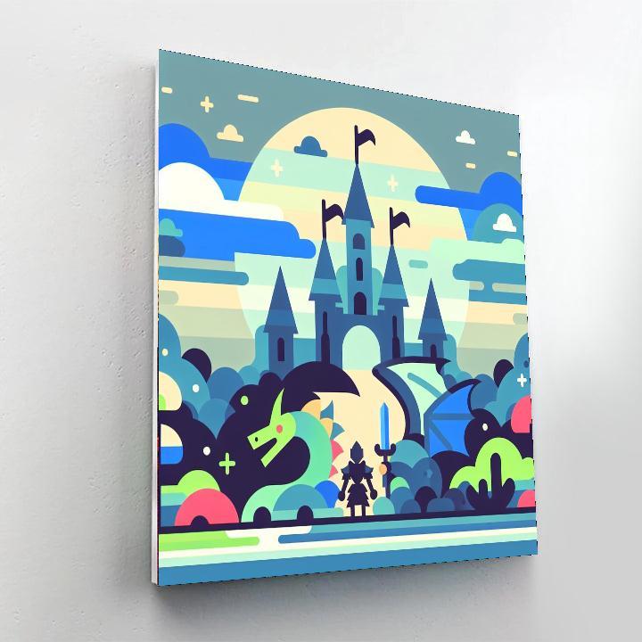 Mystic Dragon Quest Paint By Number