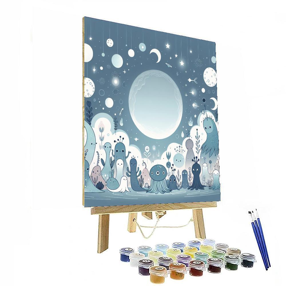 Lunar Lagoon Paint By Color
