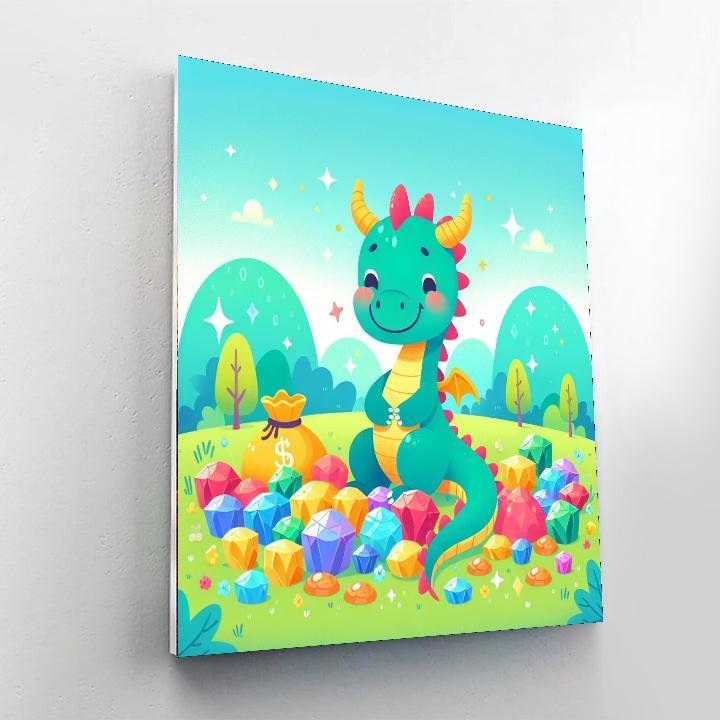 Playful Dragon Quest Paint By Color
