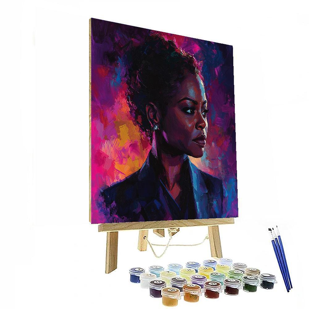 Viola Davis: Breaking Barriers As The Fearless Annalise Keating Numbered Painting Kits