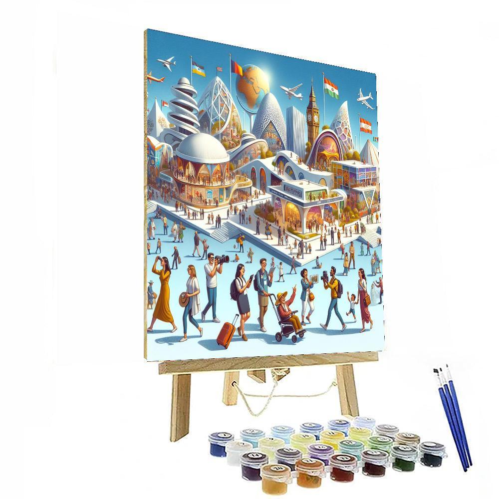 World Expo Numbered Painting Kits