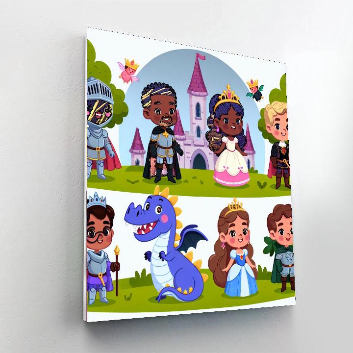 Fairytale Fables Paint By Numbers Art