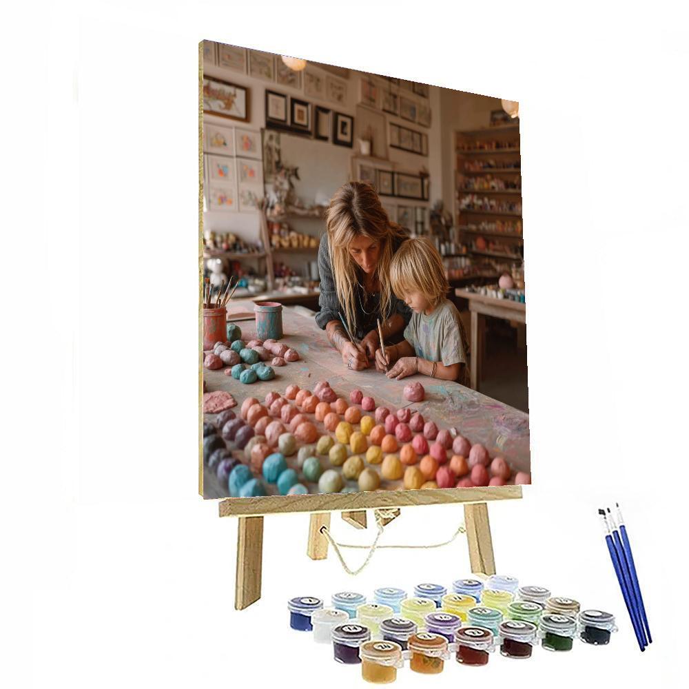 Creative Clay Days Paint By Numbers Kits