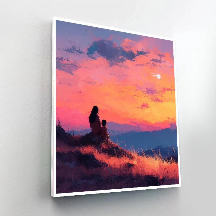 Cherished Moments At Sunset Paint By Numbers Kits