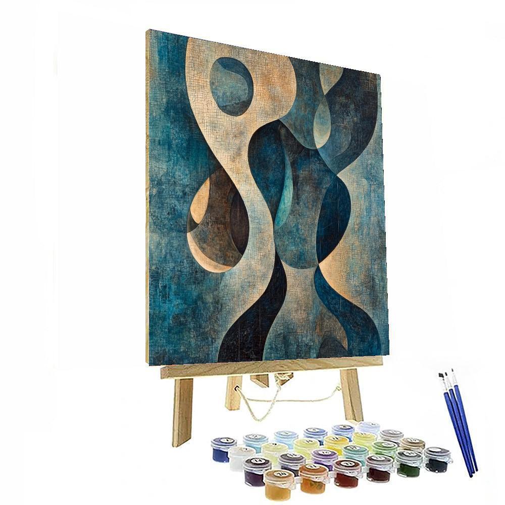 Max Ernst Inspired Mirage Of The Unseen  Paint By Numbers Art