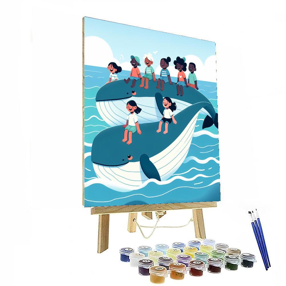 Whale Tale Adventure Paint By Color