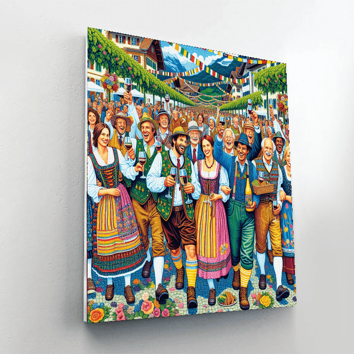 Fête Des Vignerons Numbered Painting Kits