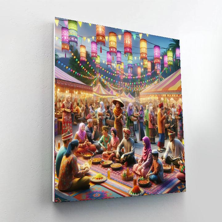 Karnival Balik Pulau Paint By Numbers