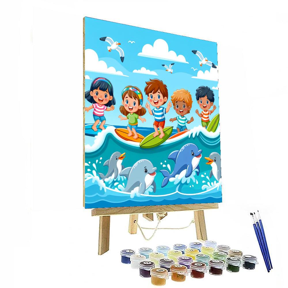 Ocean Waves Adventure Paint By Number