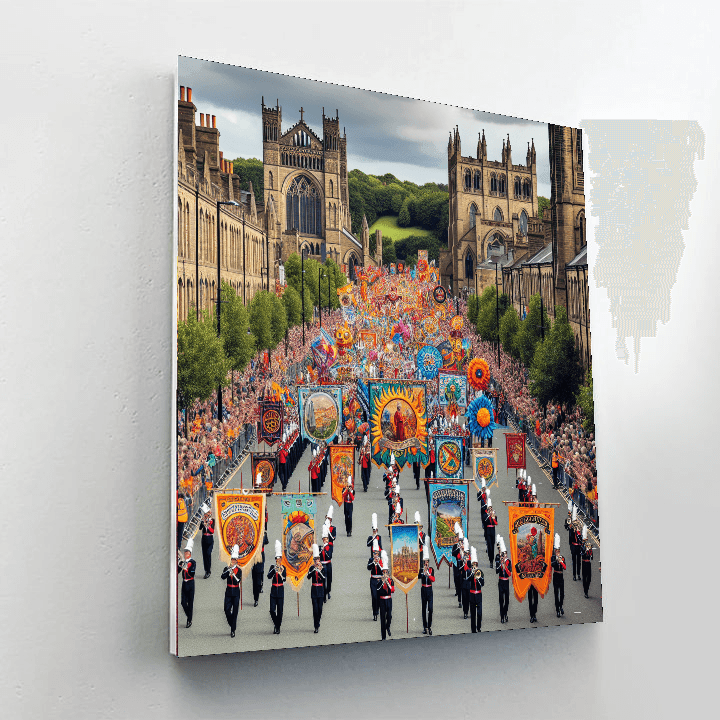 Durham Miners' Gala - Uk Paint By Numbers Kits