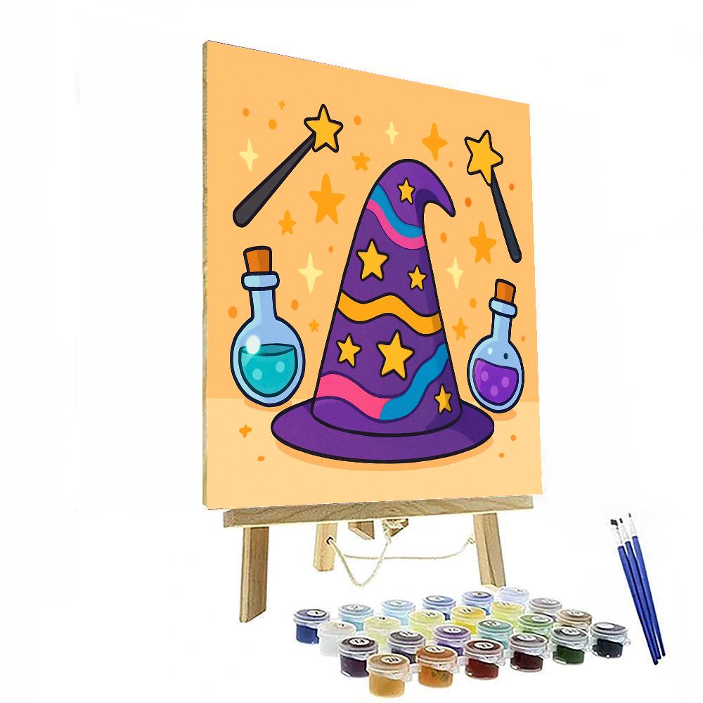 Magic Wizard Hat Numbered Painting Kits