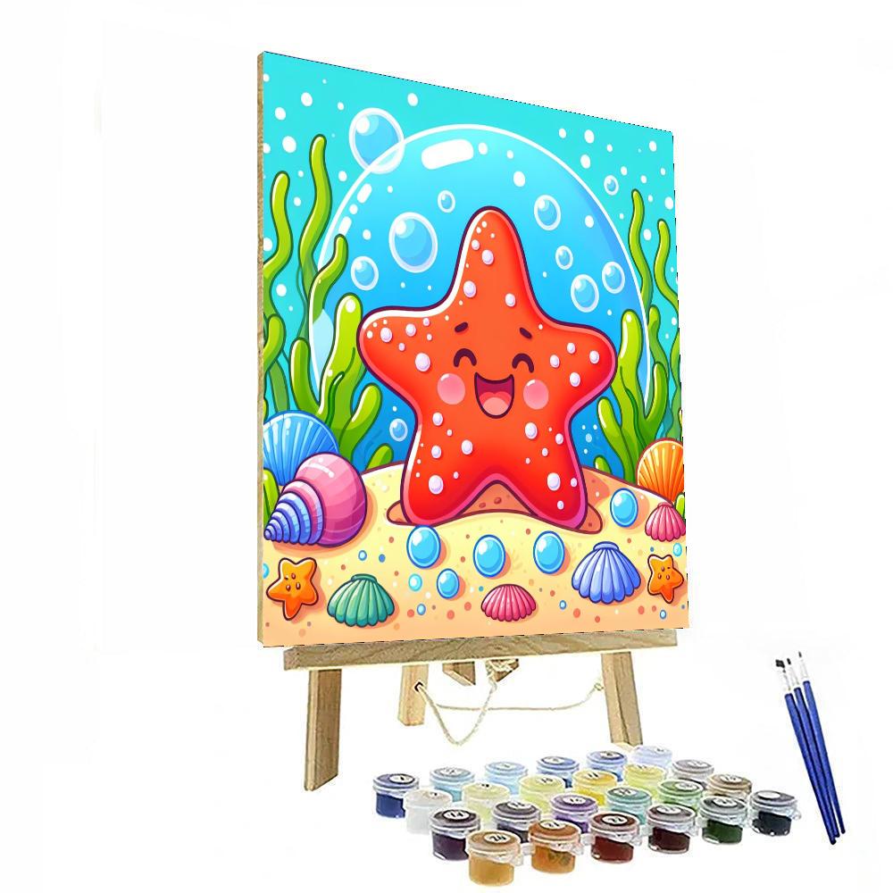 Happy Starfish Paint By Numbers Kits
