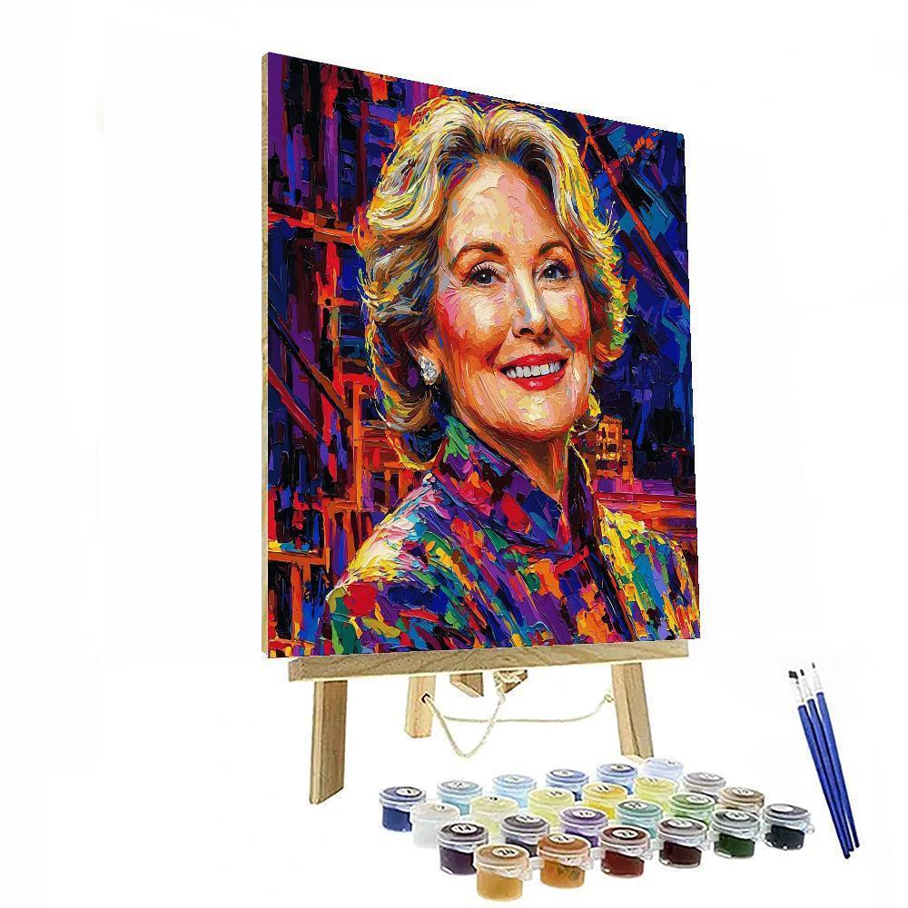 Meryl Streep: The Chameleon's Artistry In Cinema Numbered Painting Kits