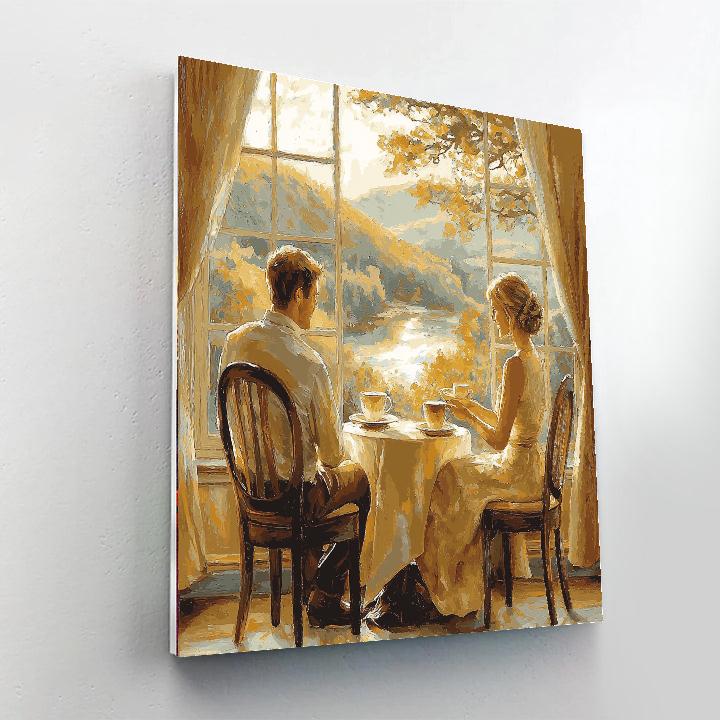 Morning Coffee With Mom Paint By Number