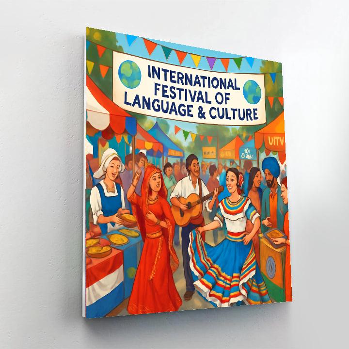 International Festival Of Language And Culture - Turkey Paint By Numbers Art