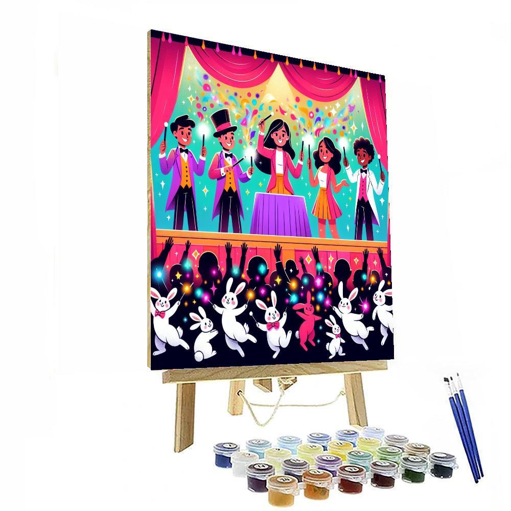 Magic Show Extravaganza Painting Number Kit