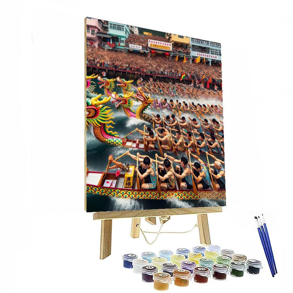 Dragon Boat Festival - Hong Kong Paint By Number
