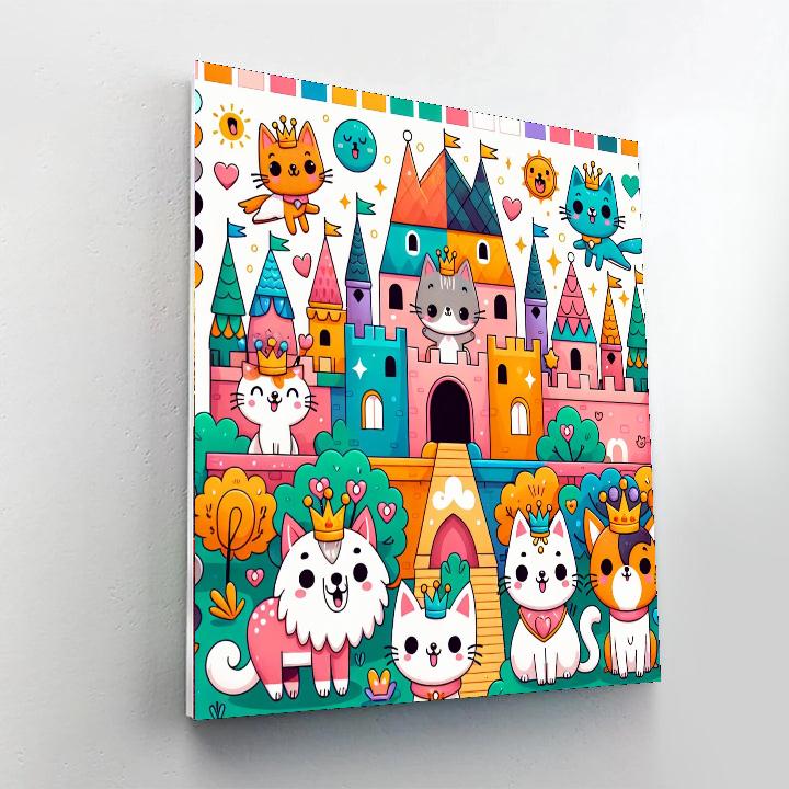 Paws And Claws Kingdom Painting Number Kit