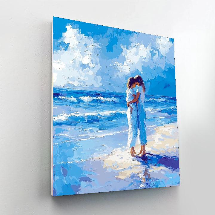 Embraced By The Ocean Paint By Numbers