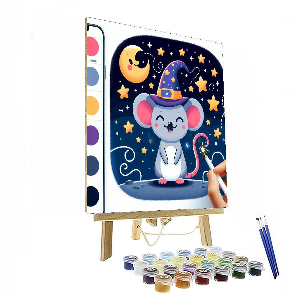 Magical Mouse Paint By Numbers Art