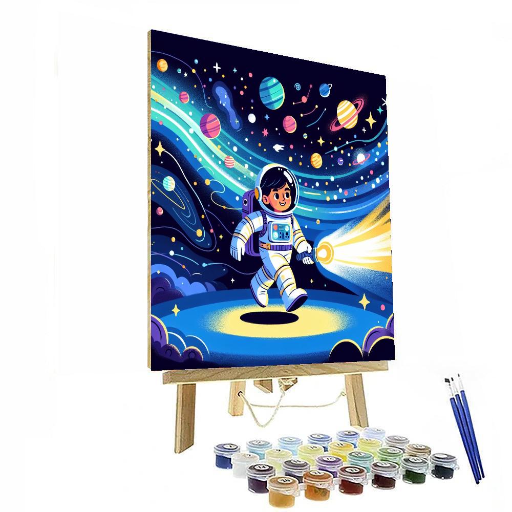 Galaxy Exploration Quest Paint By Numbers Kits