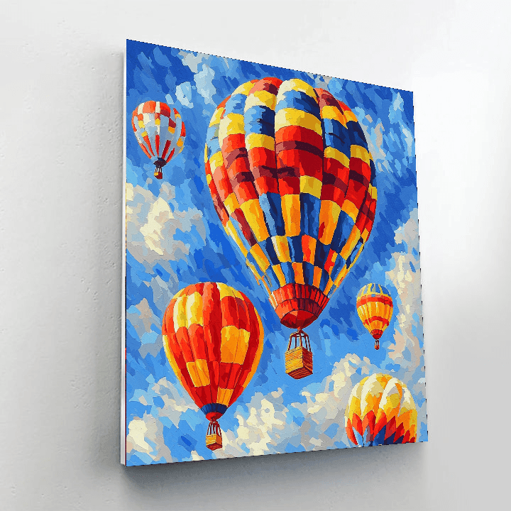 Matisse Inspired Ethereal Skyways  Paint By Numbers Art