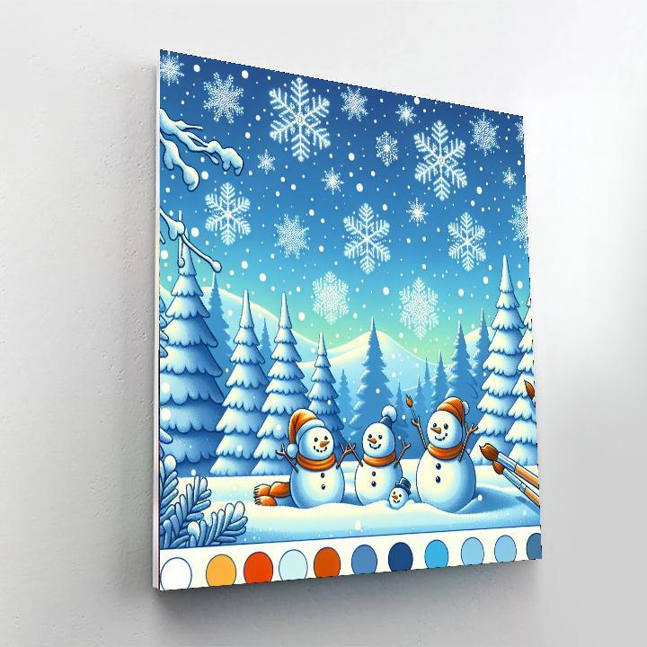 Winter Magic Expedition Paint By Number