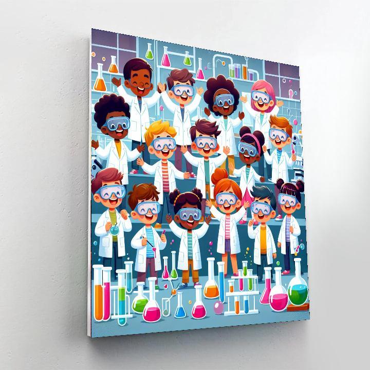 Fun Science Lab Paint By Number