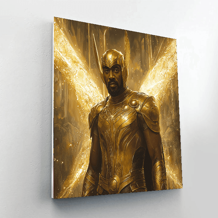 Idris Elba: Weaving Stories From Luther To Beyond Painting Number Kit