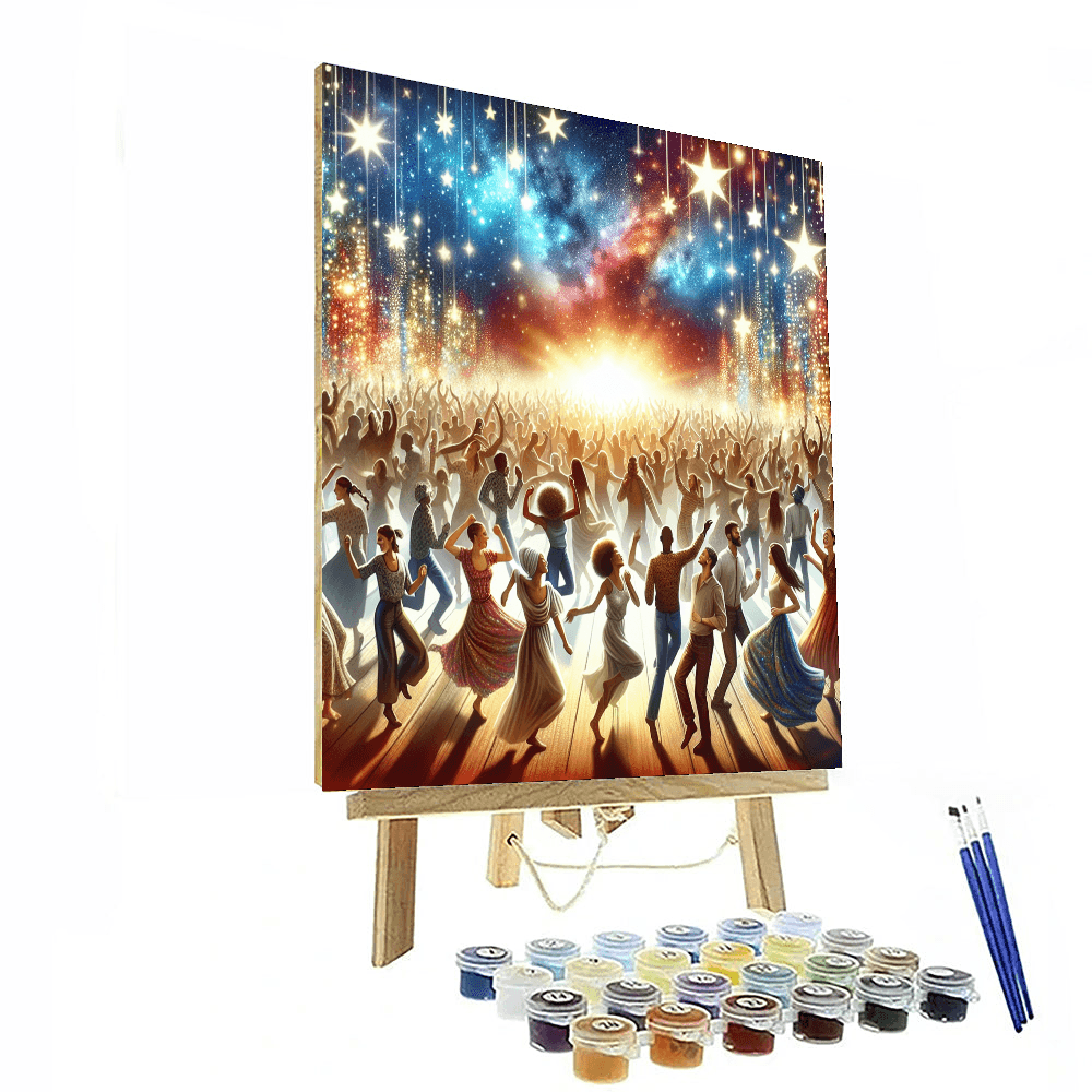 Dancing Under The Stars Number Painting