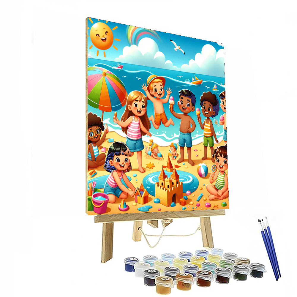 Summer Fun Paint By Numbers Art