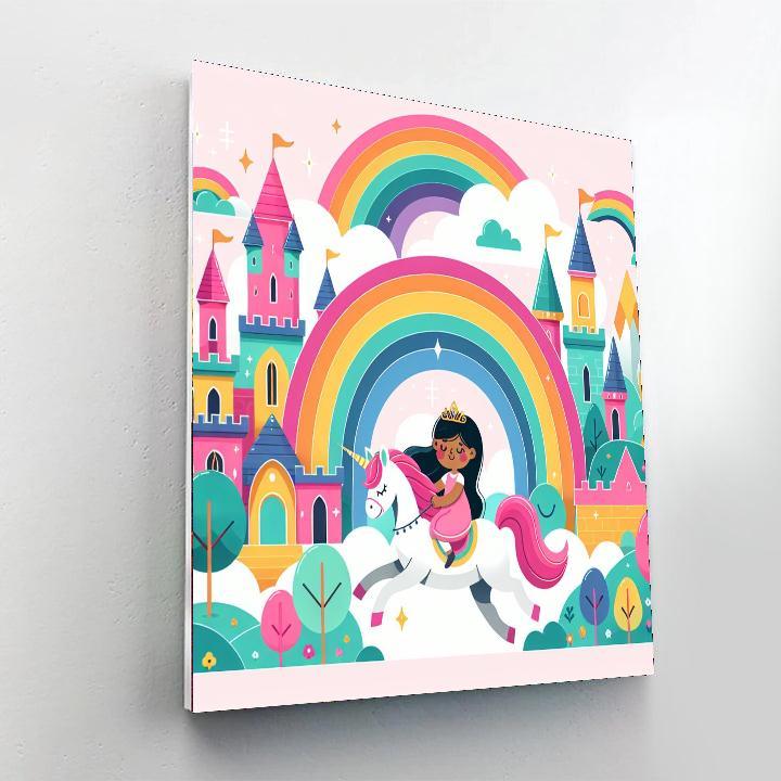 Fantasy Kingdom Exploration Painting Number Kit