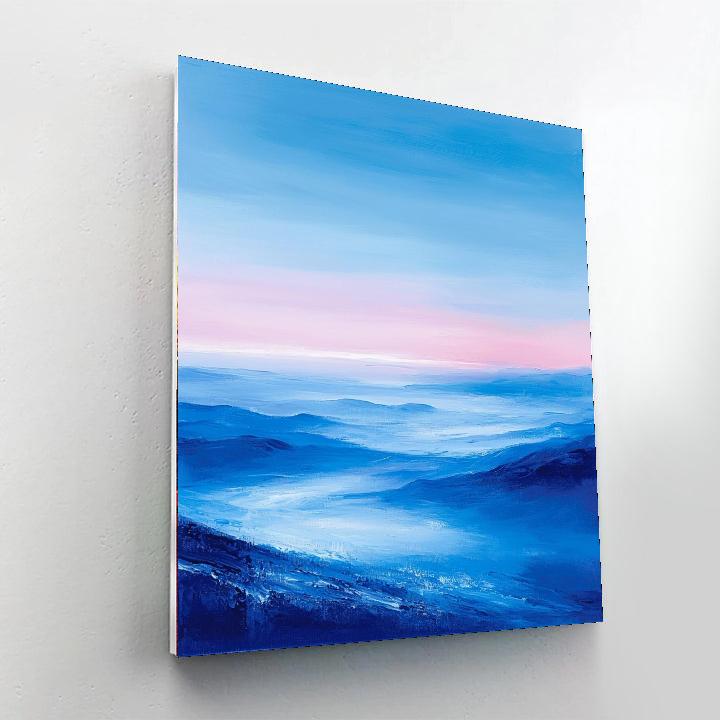 Michelangelo Inspired Charmed Horizon  Painting Number Kit