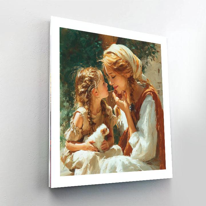 The Nurturing Spirit Painting Number Kit