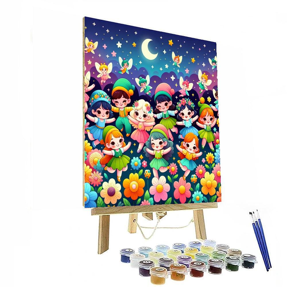 Adorable Fairy Friends Numbered Painting Kits