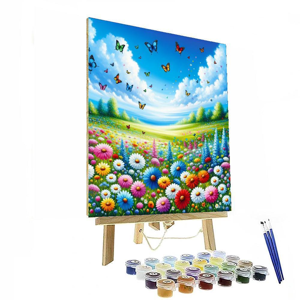 Sunny Meadow Daydreams Numbered Painting Kits