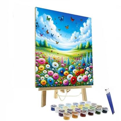 Sunny Meadow Daydreams Numbered Painting Kits