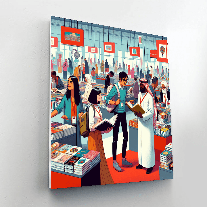 Nairobi International Book Fair Paint By Number