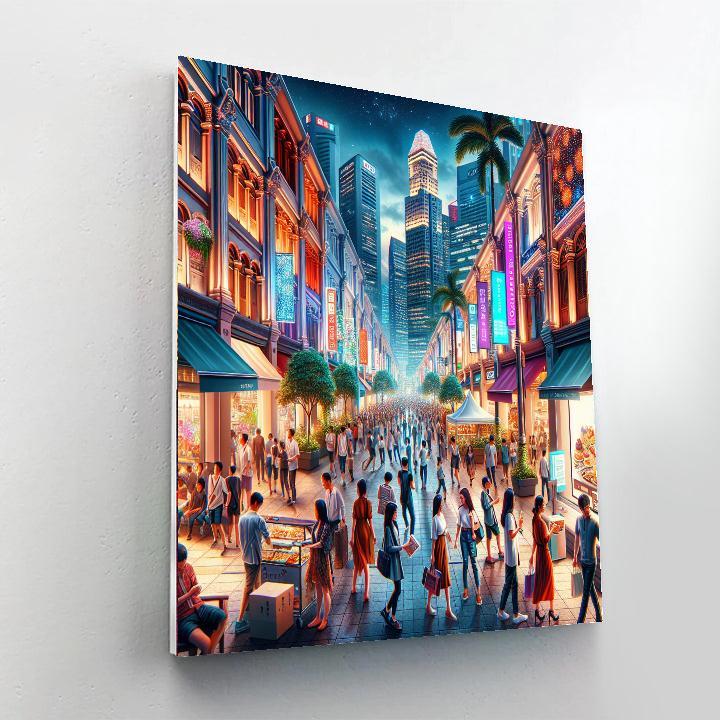 The Great Singapore Sale - Singapore Paint By Numbers Art