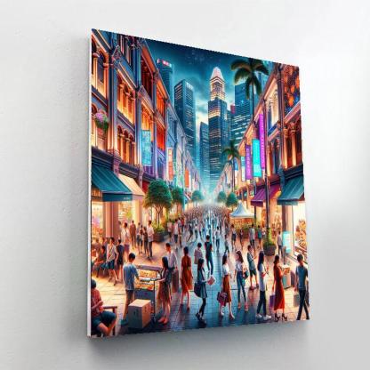 The Great Singapore Sale - Singapore Paint By Numbers Art