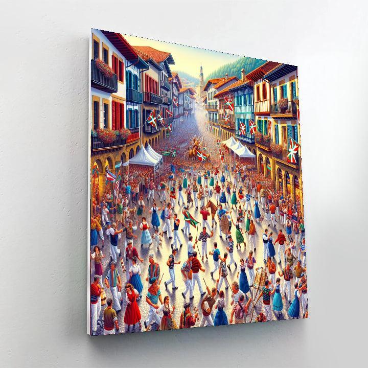 Day Of The Basque Country - Spain Painting Number Kit