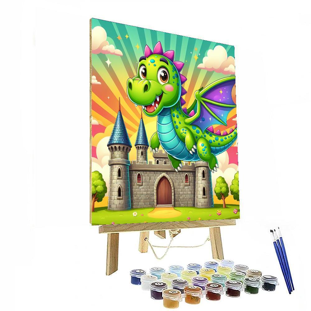 Fun-loving Dragon Paint By Numbers