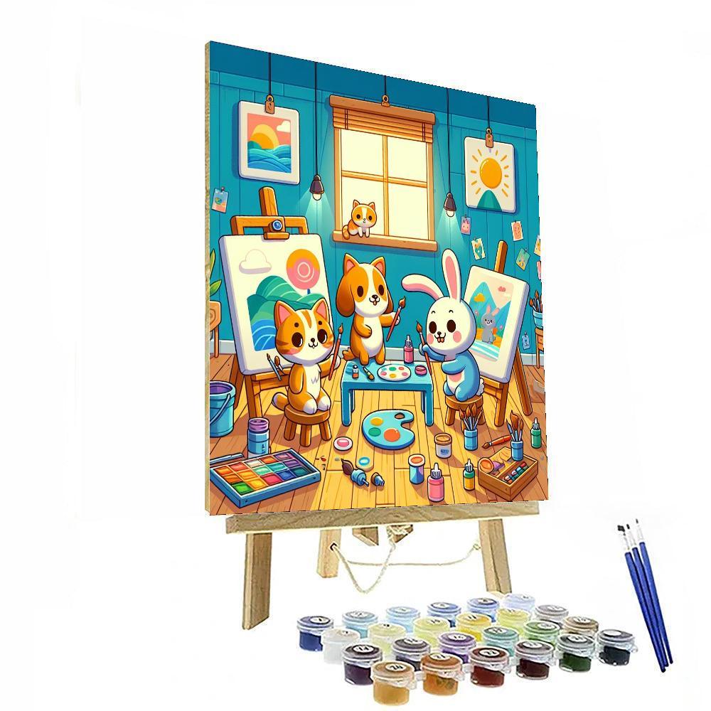 Animal Artist Gallery Paint By Color